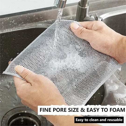 Non-Scratch Wire Dish Cloth | 🔥 Buy 5 Get 5 Free - Only For Today 🔥